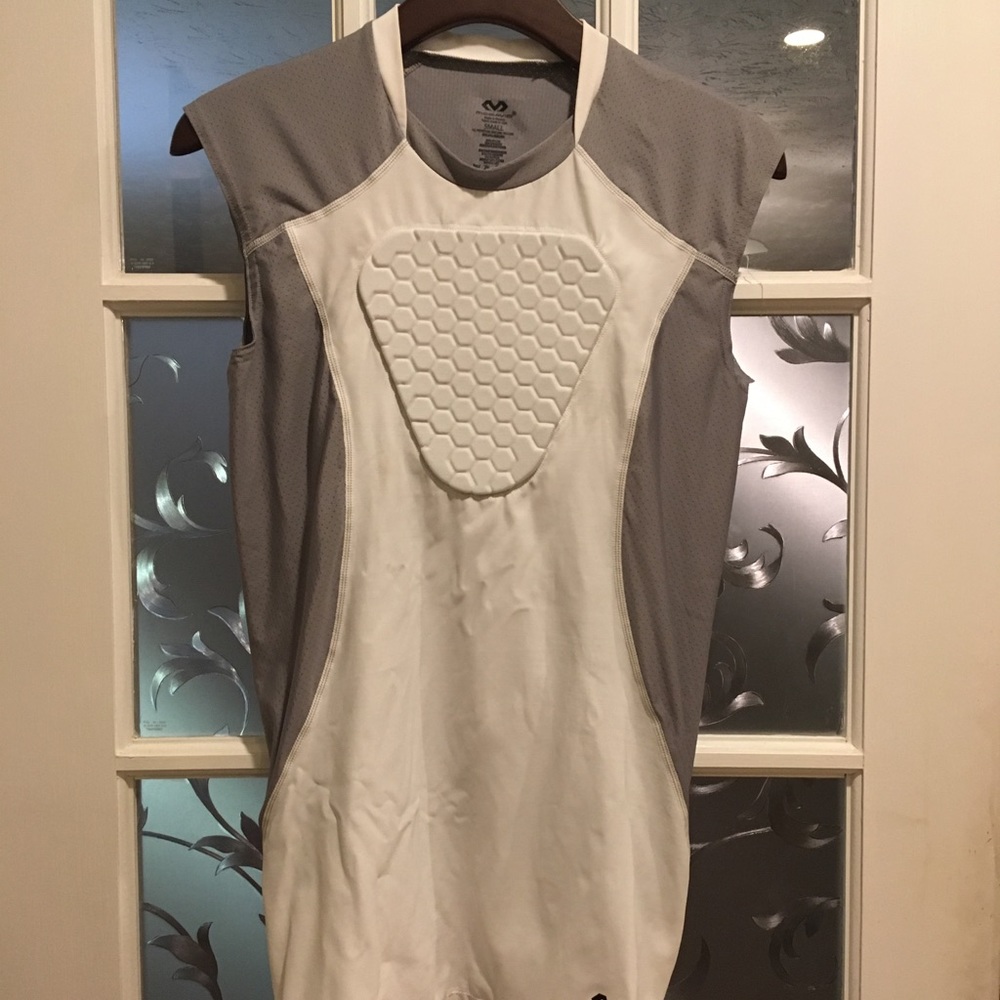 Hex McDavid Compression Shirt, Chest Guard